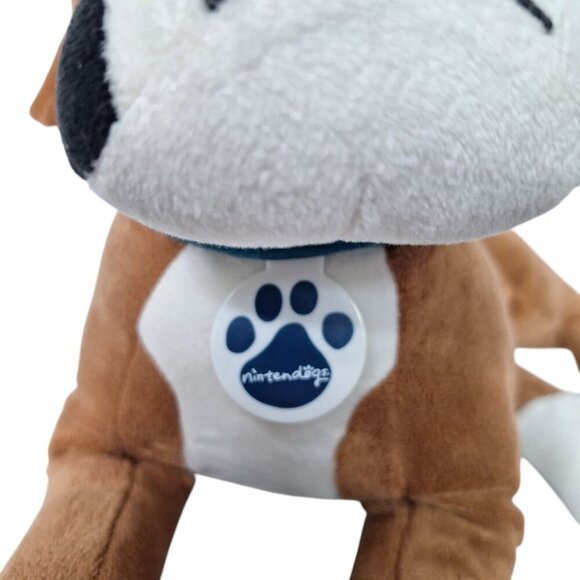Nintendogs Boxer Plush Brown White Stuffed Toy 15 Inch - Picture 7 of 7